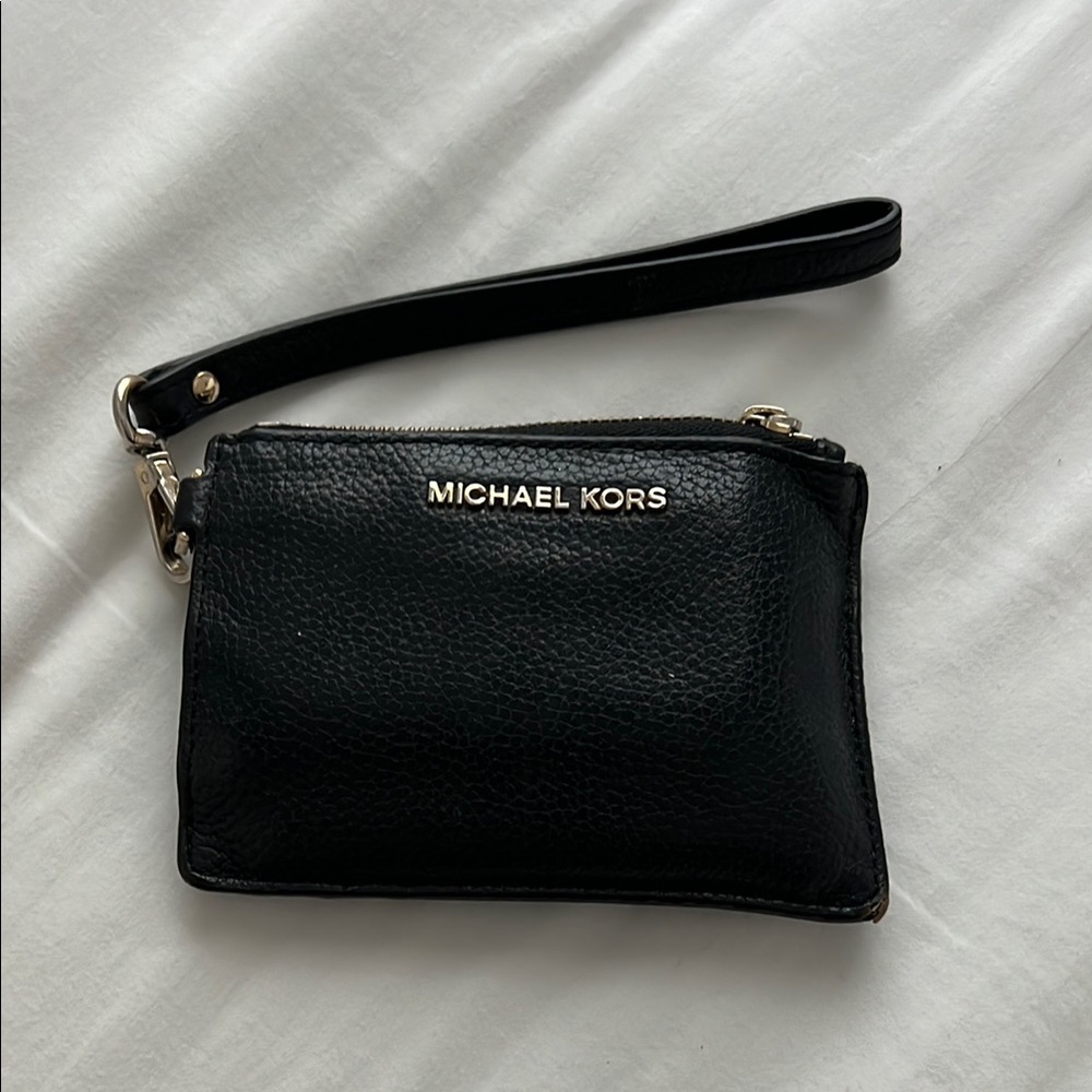 Michael Kors Black Wristlet